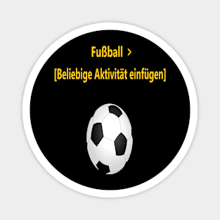 Fußball > beliebige Aktivität Magnet